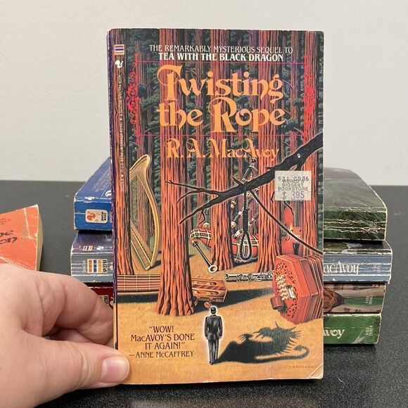 R.A. MacAvoy Vintage 1980s Lot of 6 Softcover Fantasy Science Fiction Books‎ - Picture 3 of 16